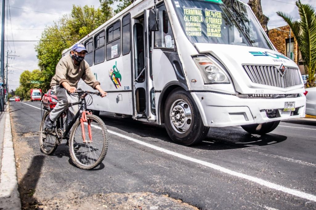 Inviable ciclovía en camellón: activistas responden a comerciantes de Isidro Fabela