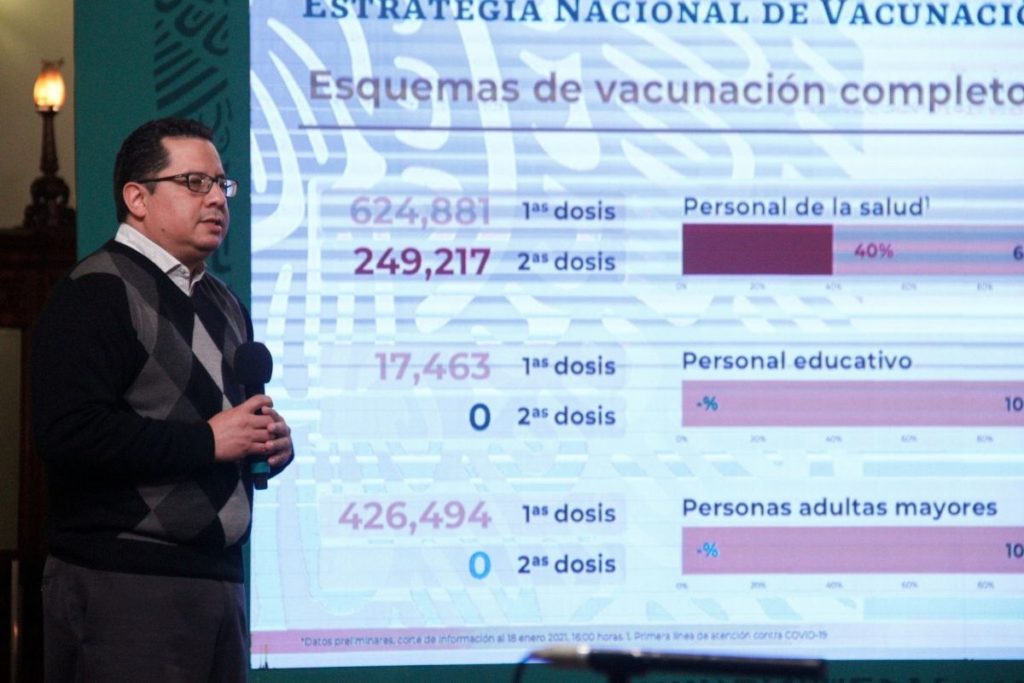 Aplican 50% de dosis disponibles para adultos mayores (+video)