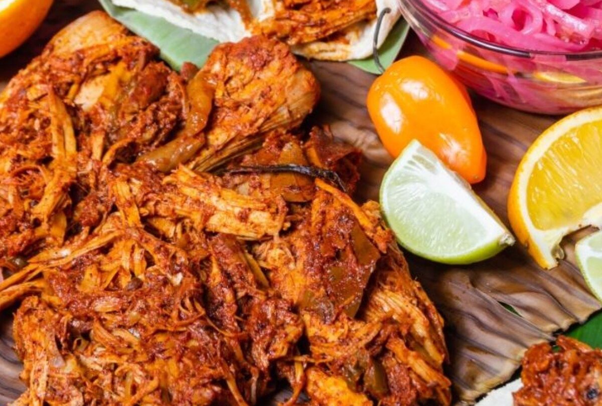 Cómo hacer cochinita pibil de puerco en olla express receta rápida |