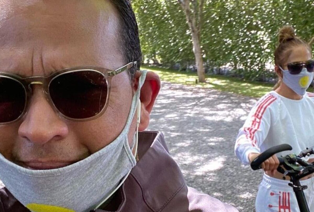 Jennifer López y Alex Rodríguez Esta es su rutina para entrenar en casa |