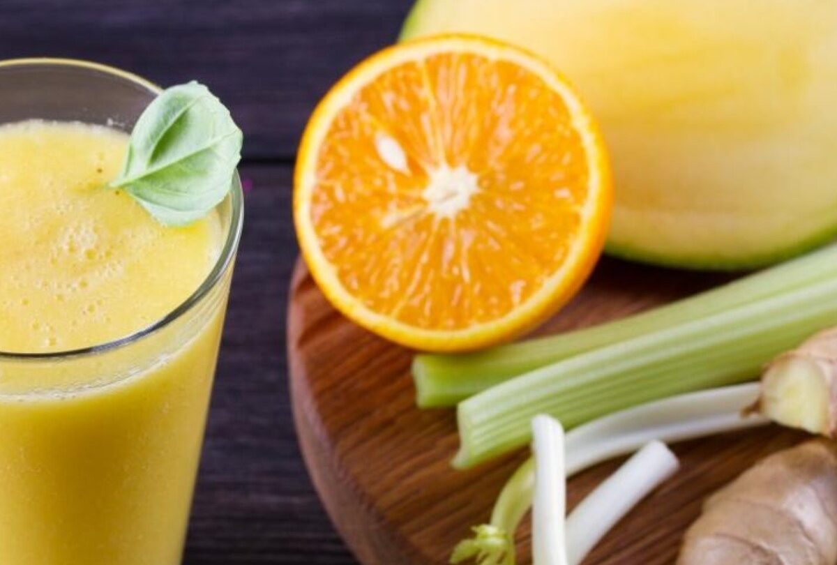 Jugo de naranja con apio y jengibre cómo hacerlo y sus beneficios |