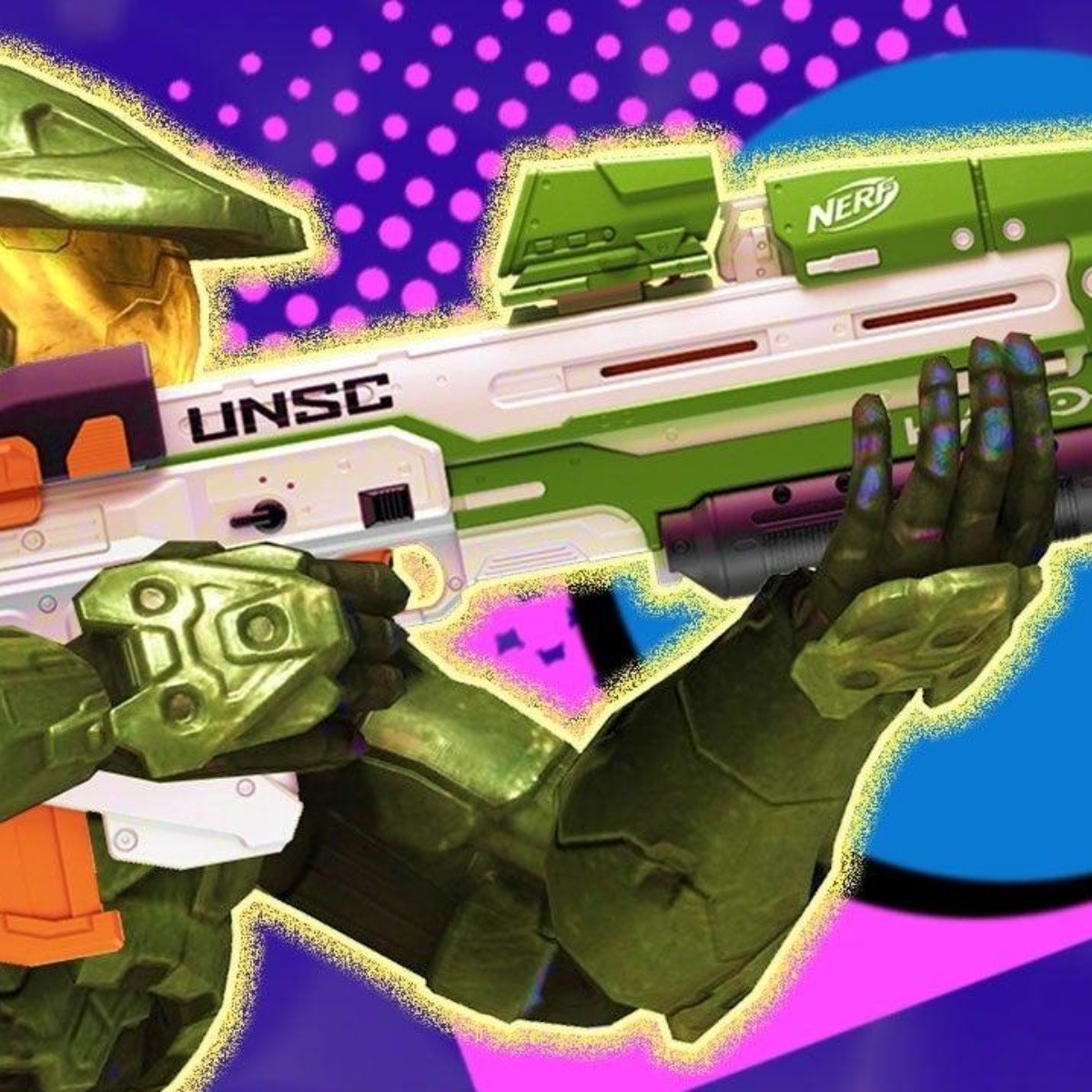 Nerf presenta la pistola Bulldog inspirada en el juego Halo Infinite