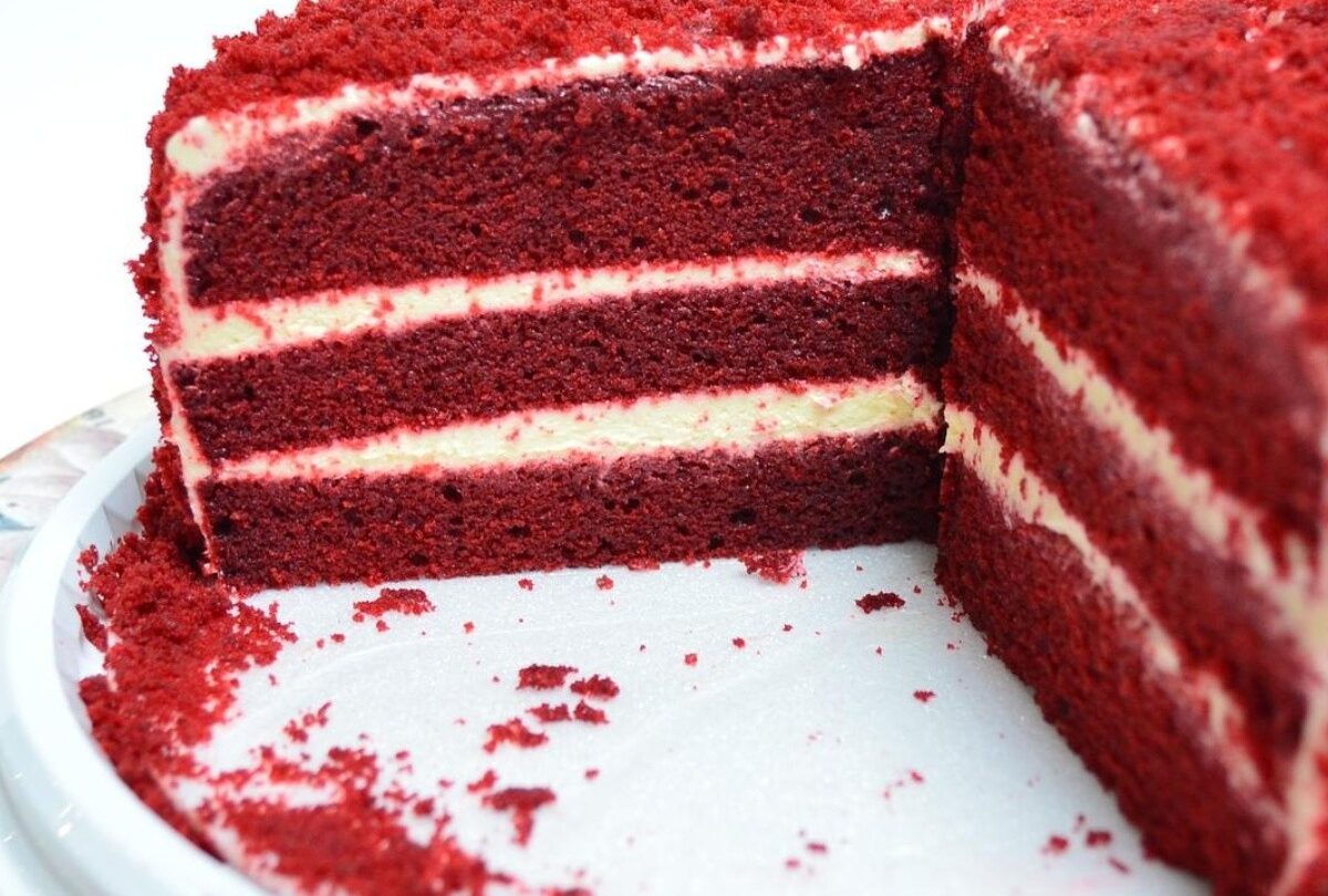 Pastel Red Velvet cómo hacerlo sin horno y que quede esponjoso |