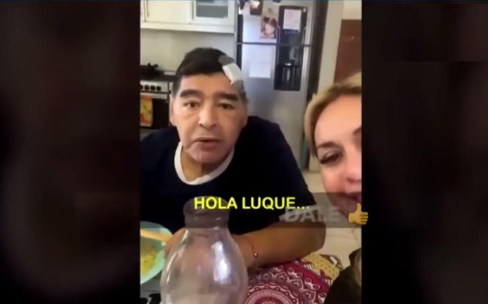 Sale a la luz el último vídeo de Maradona antes de morir