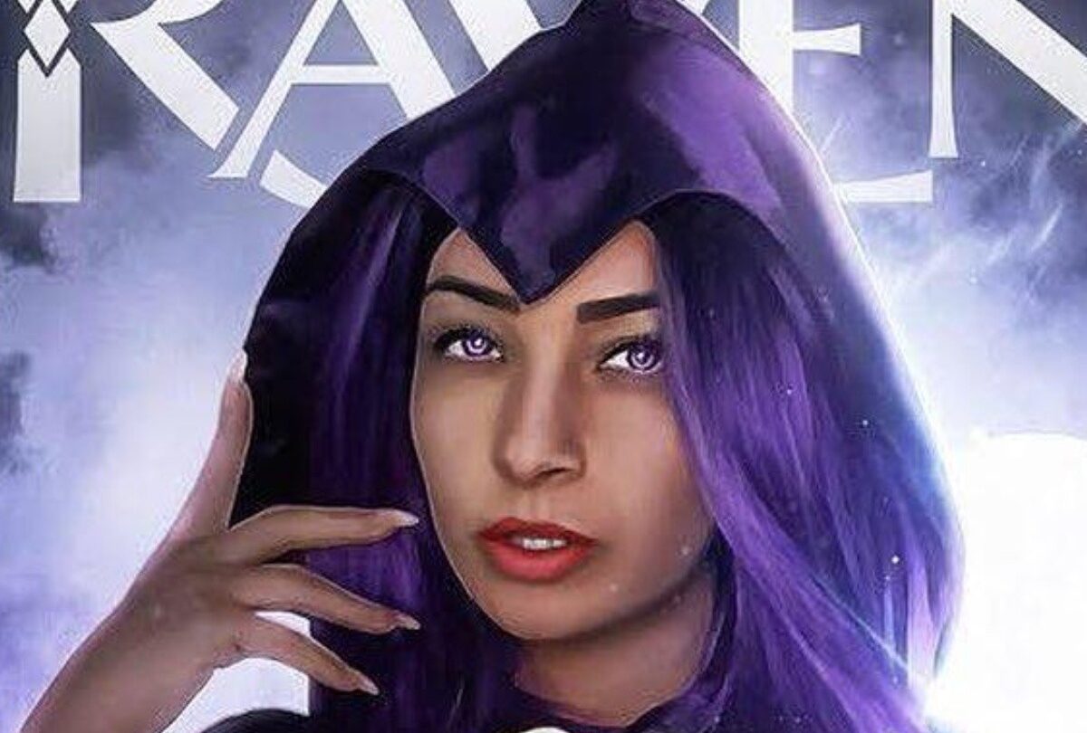 Emanuelly Raquel se convierte en Raven de Teen Titans |