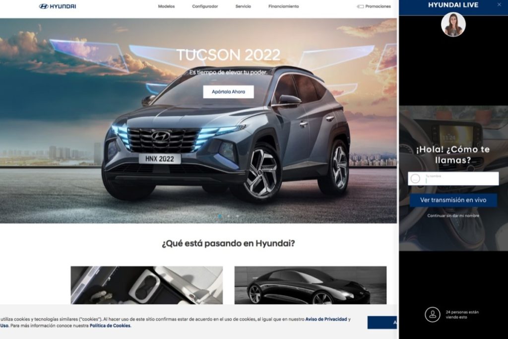 Hyundai mejora la experiencia en su portal