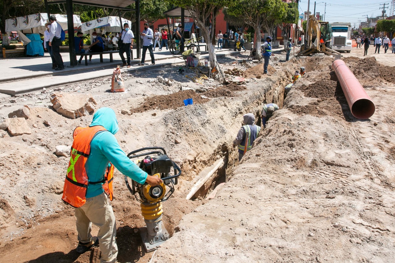 Supervisa Gobernador segunda etapa de mejoramiento urbano de la Avenida Panamericana en Pedro Escobedo