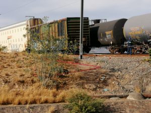 Muere embestida por el tren