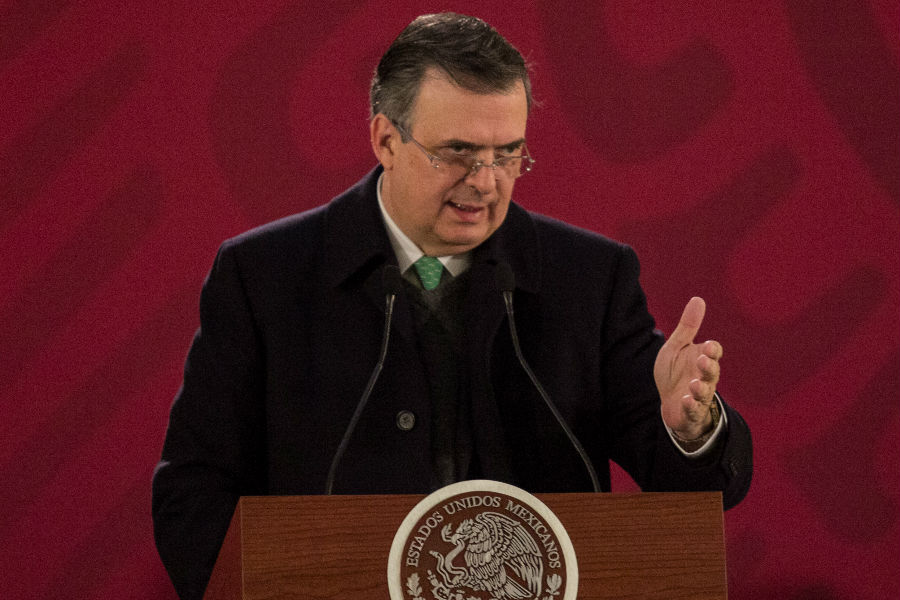 Marcelo Ebrard asegura que el viernes, EUA avisara si cede vacunas a México