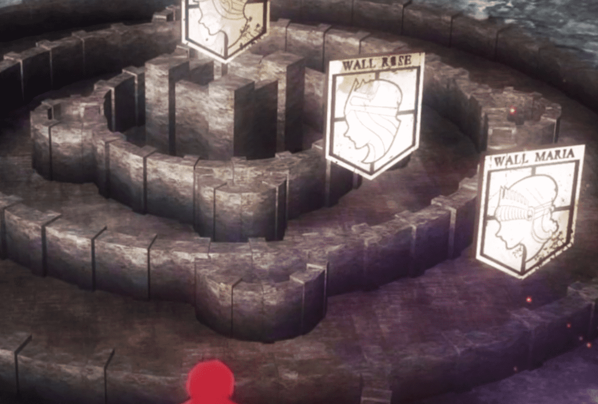 Cuanto miden realmente las murallas en Shingeki No Kyojin |