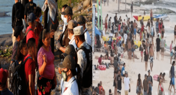 México se cierra ante migrantes, pero si abre playas a ‘springbreakers’