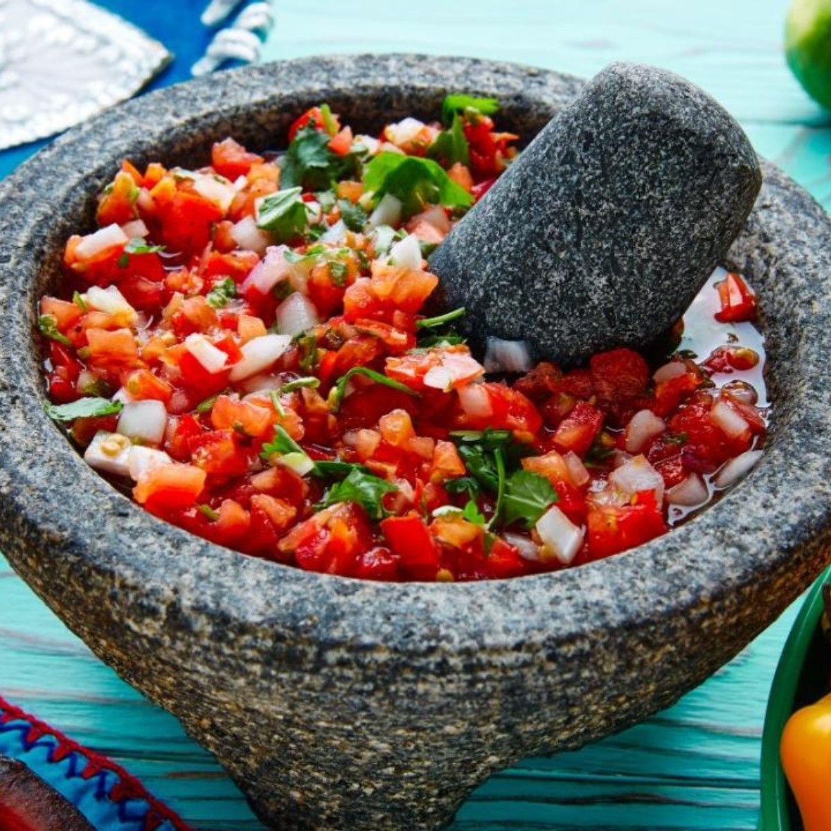 Pico de gallo para totopos, cómo hacerlo con la receta mexicana