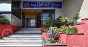 Asesinato y suicidio hoy en famoso hotel San Cristóbal Centro, en Ecatepec EDOMEX