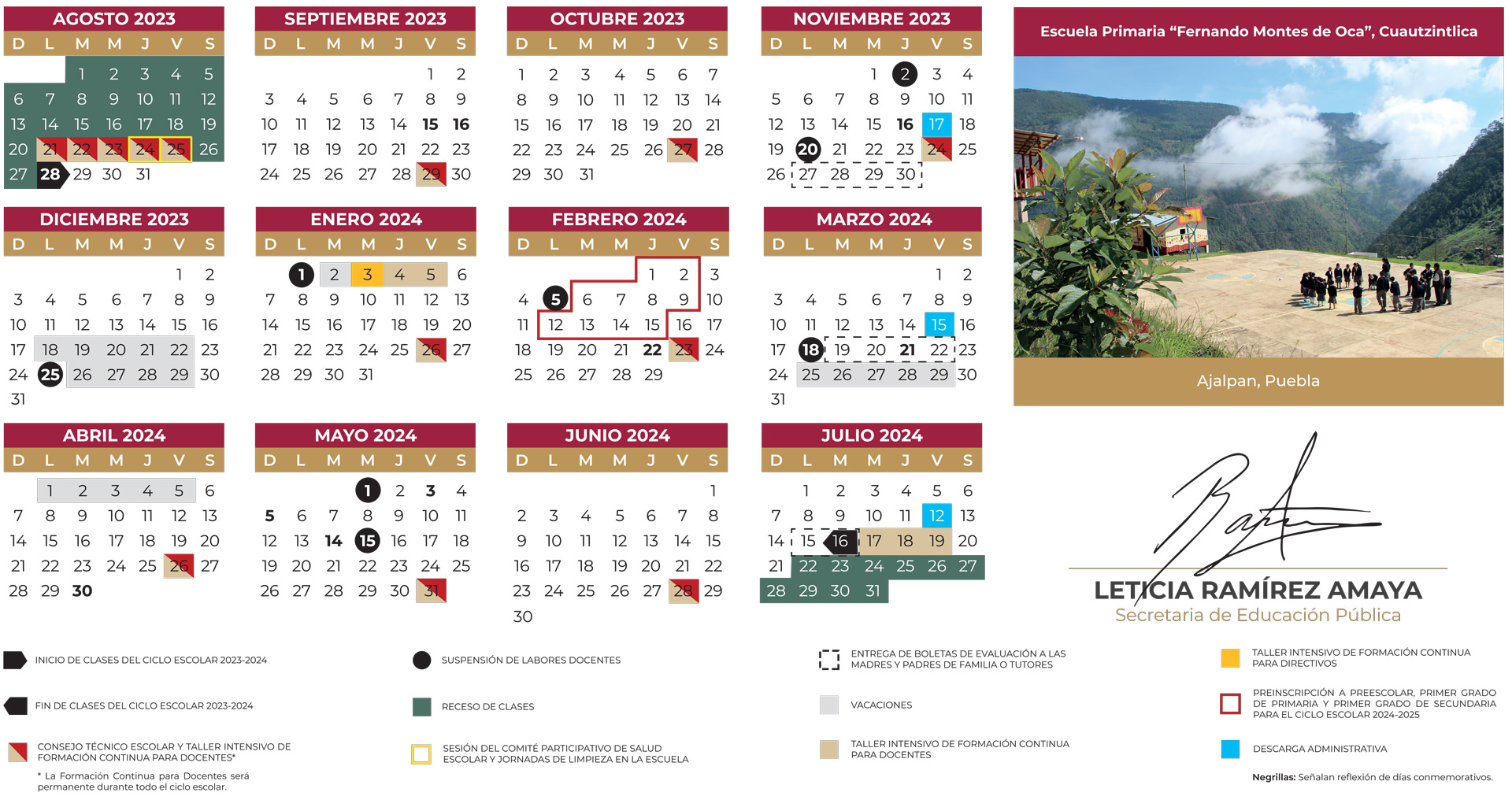Calendario Escolar SEP 2023-2024: Fechas Clave y Vacaciones