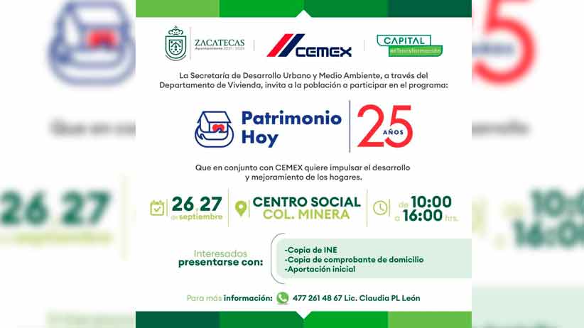 Programa ‘Patrimonio Hoy’: una oportunidad para mejorar las viviendas de los capitalinos