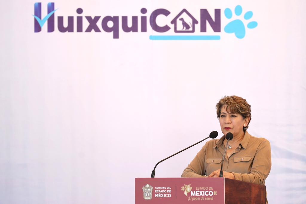 “Dará Estado de México trato humanitario a animales de compañía”; Gobernadora Delfina Gómez inaugura el Centro de Atención y Protección Animal “HuixquiCan”