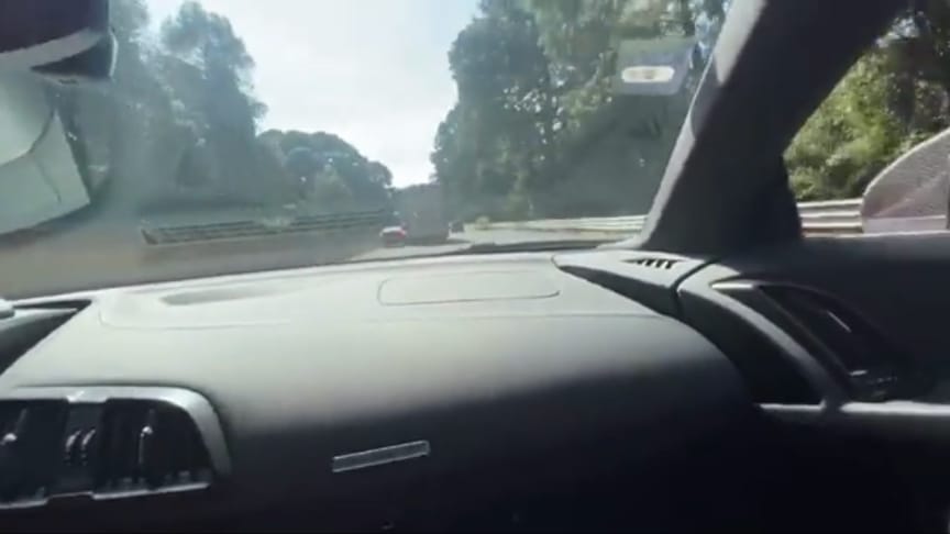 Porsche choca en la carretera México-Cuernavaca| VIDEO