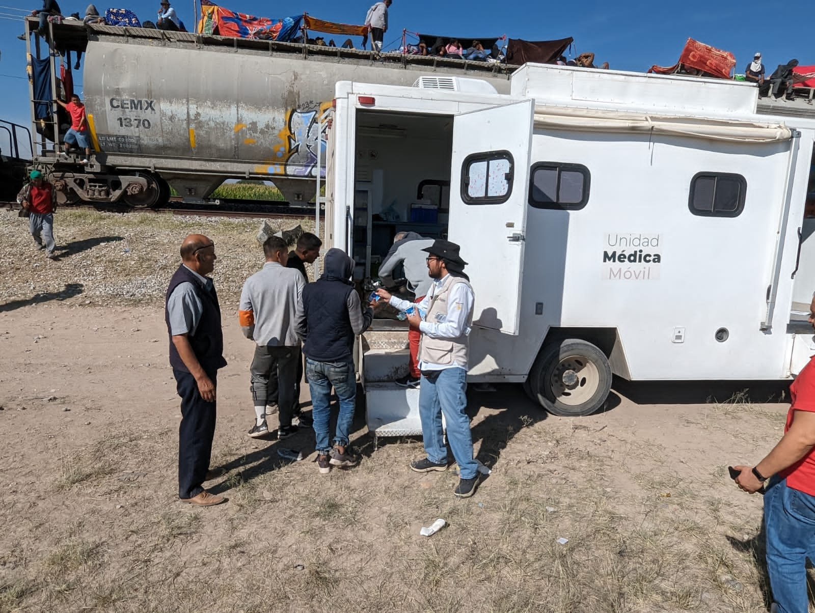 Gobierno de Zacatecas brinda atención médica y medicamentos a migrantes varados en Fresnillo