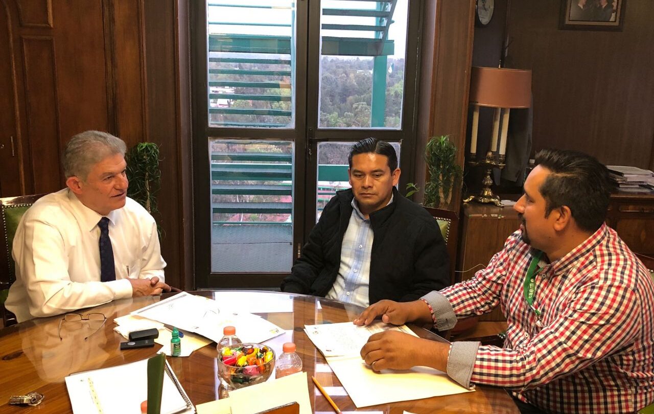 ATIENDE CAEM SOLICITUD PARA REHABILITAR INFRAESTRUCTURA HIDRÁULICA EN NEXTLALPAN |