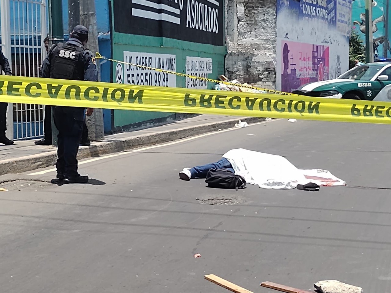 Atropellan y matan a hombre en la delegación Iztapalapa