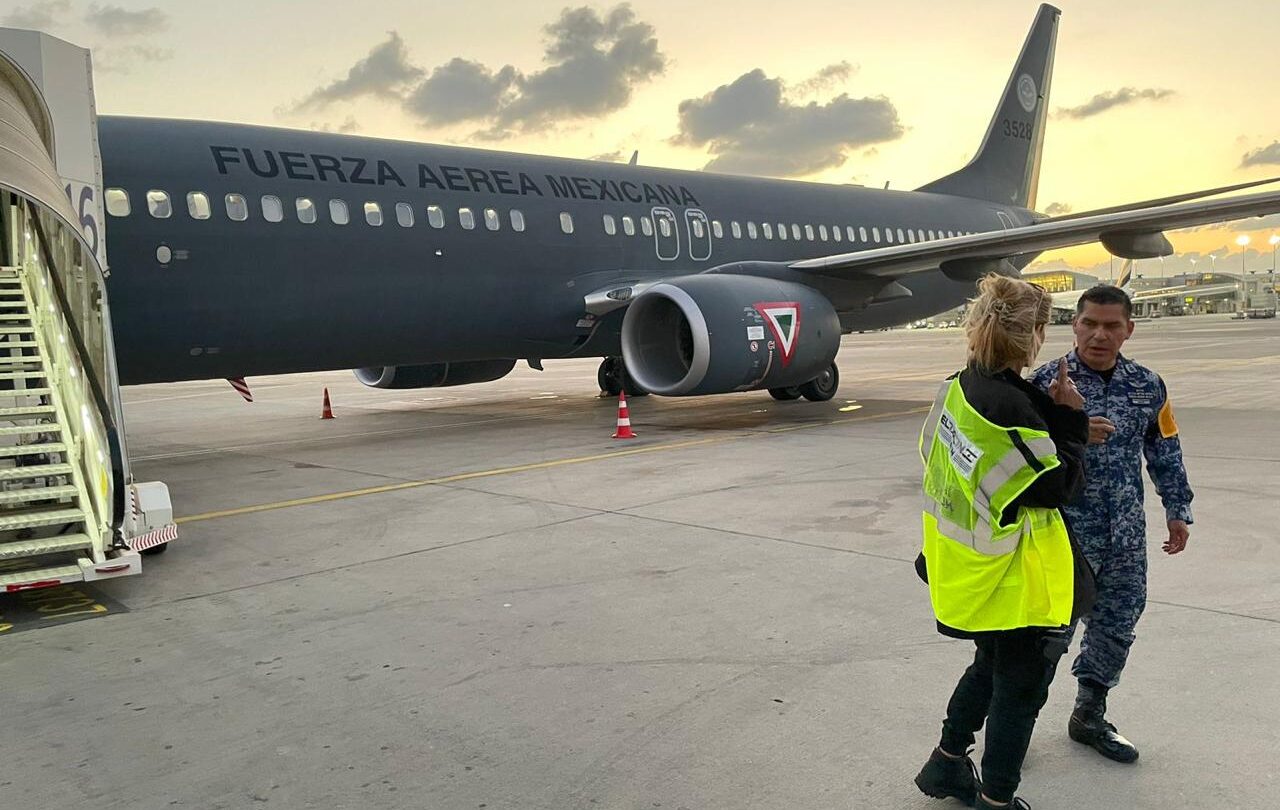Avión de la Fuerza Aérea Mexicana llega a Israel para brindar ayuda humanitaria y repatriar compatriotas |