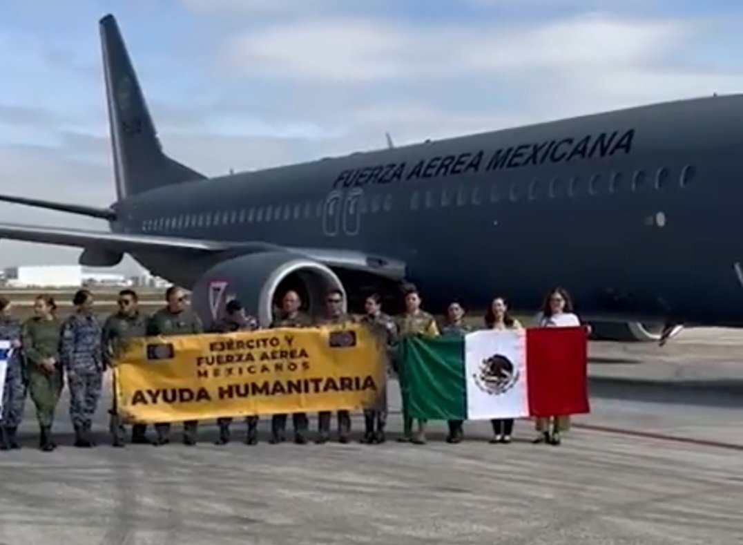 Aviones de la FAM parten hacia Israel para repatriar a connacionales varados en medio del conflicto armado