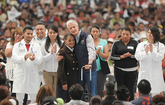 AYUDAN CANASTAS ALIMENTARIAS A QUE MEXIQUENSES TENGAN UNA BUENA ALIMENTACIÓN: ALFREDO DEL MAZO