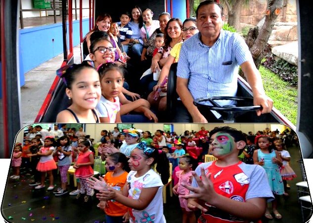 CELEBRAN A HIJOS DE SERVIDORES PÚBLICOS EN SU DÍA