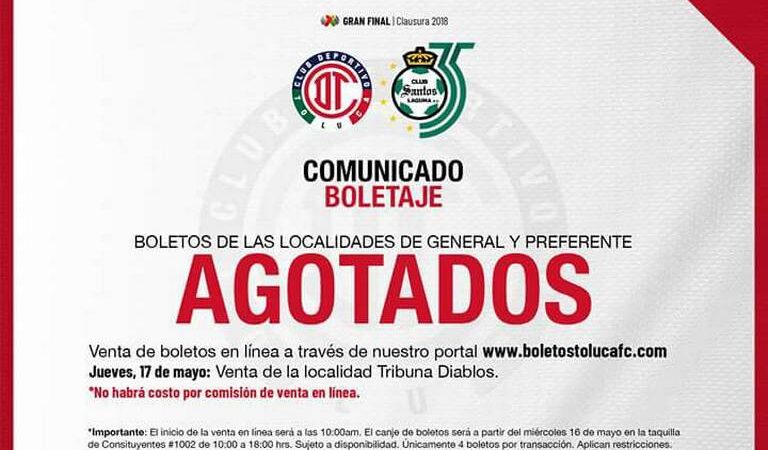 Comunicado de Prensa | Toluca, Mexico, 16 de mayo de 2018