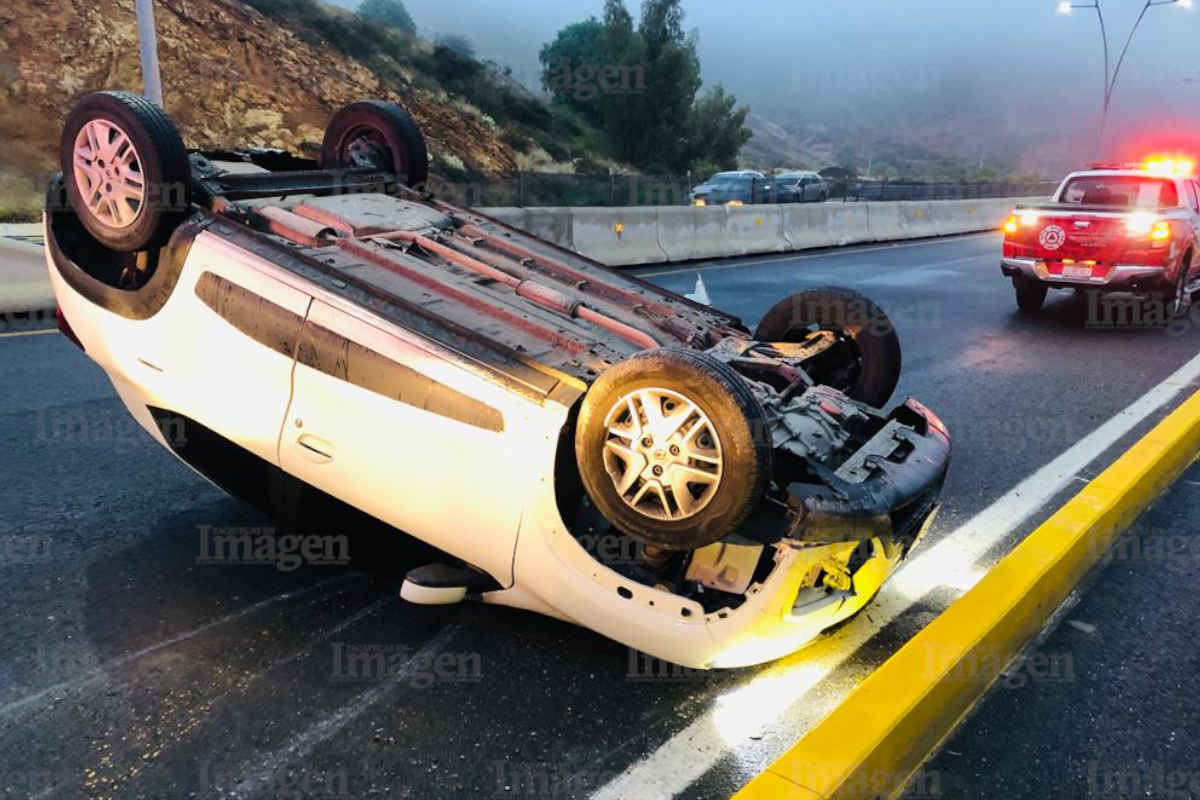 Cuatro accidentes automovilísticos en Zacatecas: el peligro de conducir sin precaución en condiciones climáticas adversas