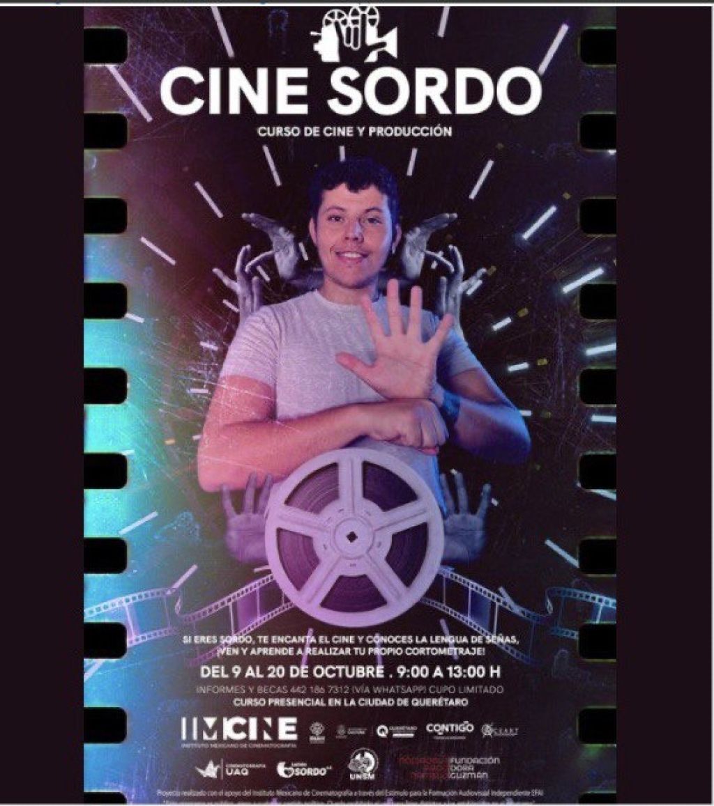 Curso de cine y producción inclusivo para personas sordas: una oportunidad única en México