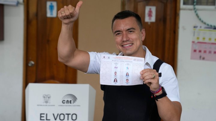 Daniel Noboa lidera las elecciones en Ecuador y se perfila como el próximo presidente