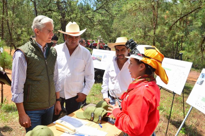 DESTACA EDOMÉX EN EL COMBATE DE INCENDIOS FORESTALES