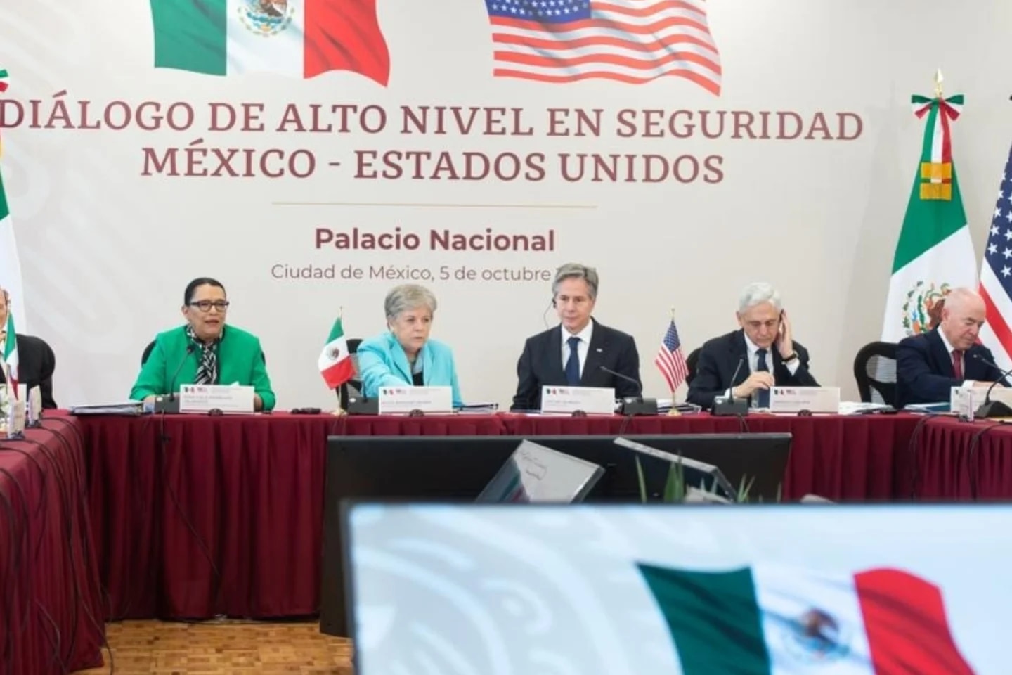 Diálogo de Alto Nivel sobre Seguridad entre Estados Unidos y México: Avanzando hacia objetivos comunes