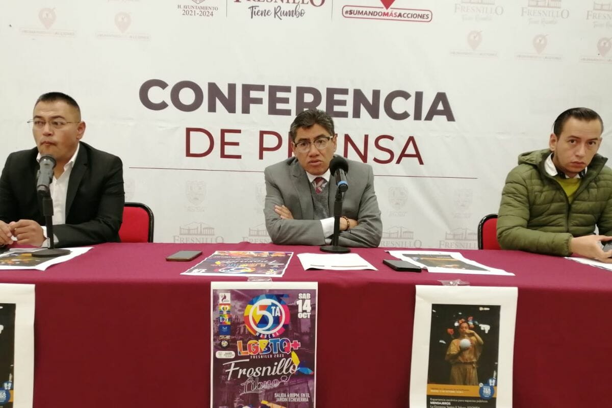 Festival de Teatro Internacional de Calle 2023 llega a Fresnillo y se anuncia la quinta marcha LGBTTIQ+ en el municipio