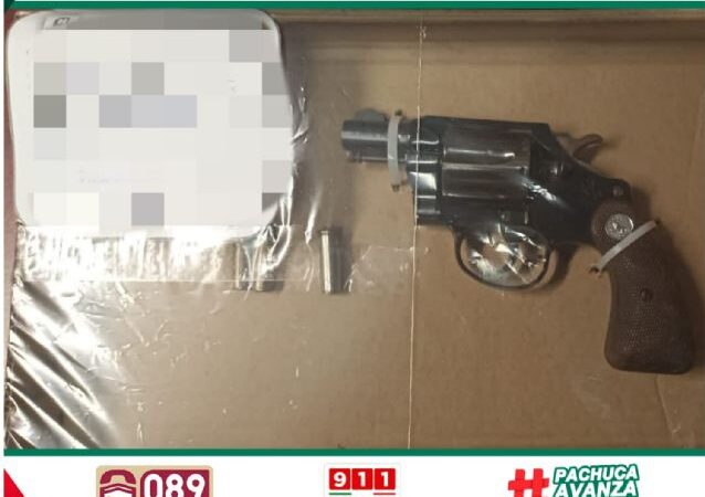 »FOTOS: Atrapan a asaltantes y asesinos en la México-Pachuca; llevaban armas y celulares