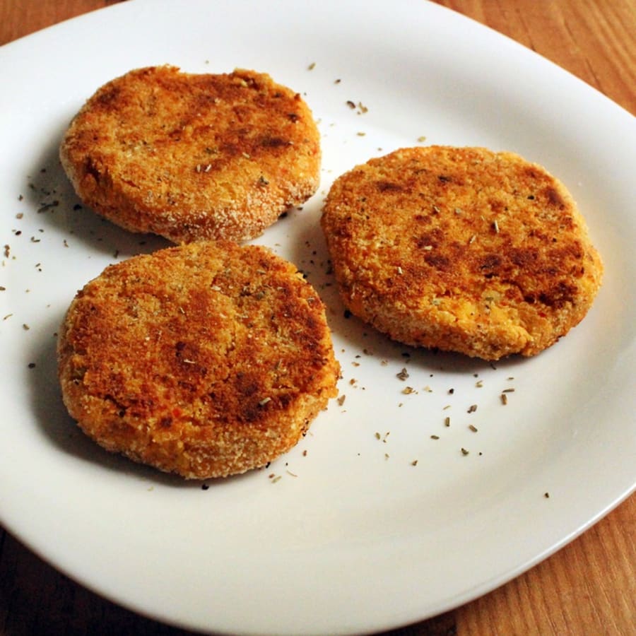 Hamburguesas de garbanzos