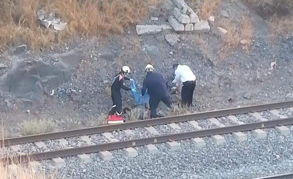 Hombre muere aplastado por el tren, en Querétaro