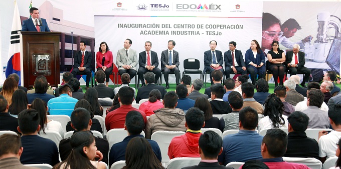 INAUGURAN CENTRO DE COOPERACIÓN ACADEMIA-INDUSTRIA EN EL TESJO