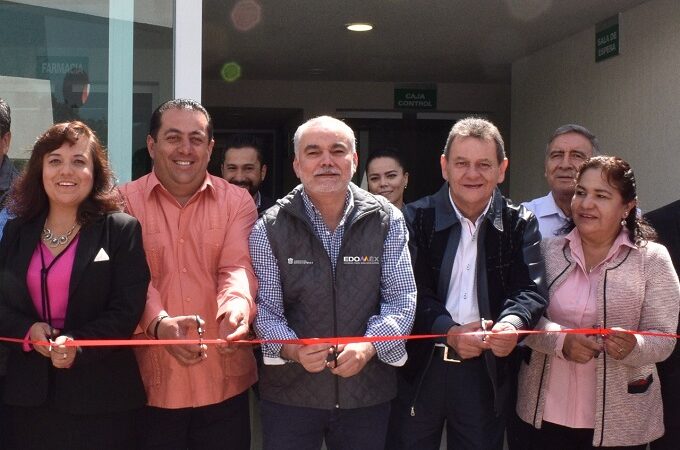 INAUGURAN CENTRO DE SALUD EN TEMASCALCINGO
