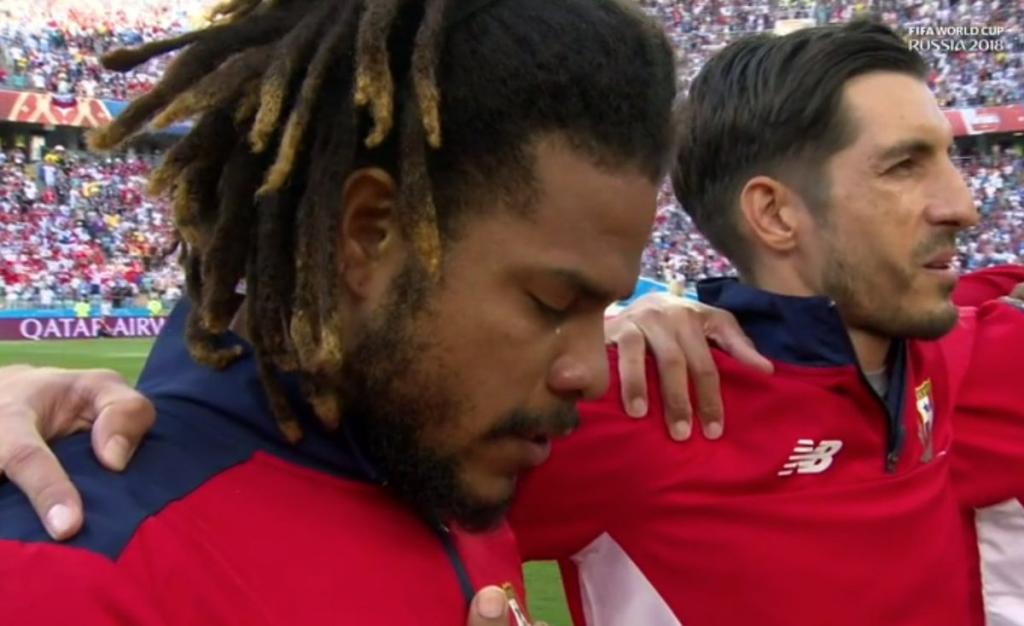 La emoción de Román Torres y todo Panamá al escuchar su himno en un Mundial por primera vez