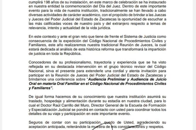 La implementación del nuevo código nacional de procedimientos civiles y familiares: retos y desafíos para la comunidad notarial en Zacatecas