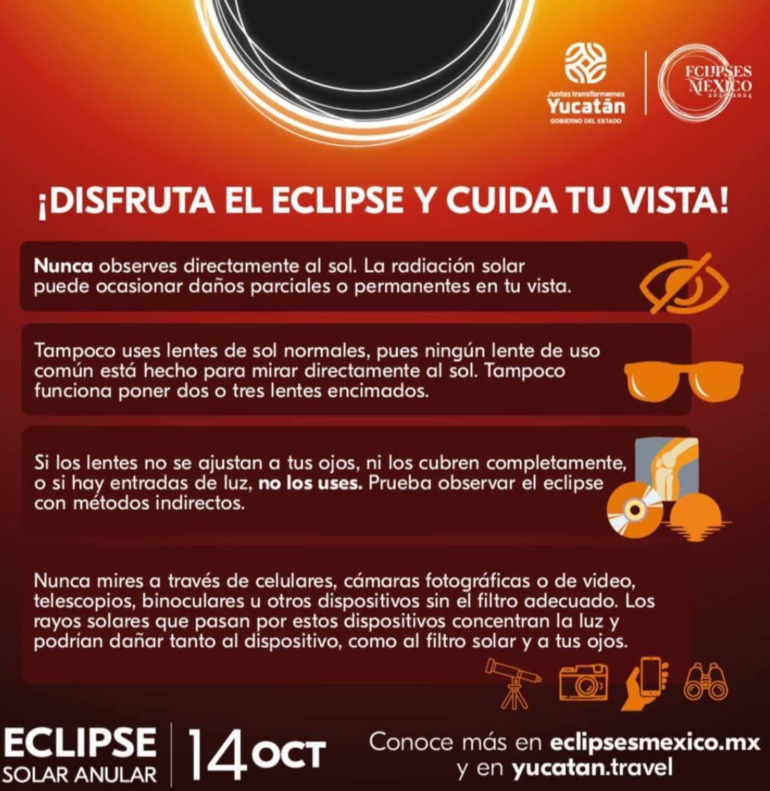 La importancia de proteger tus ojos al observar un eclipse de sol: filtros especiales y métodos indirectos