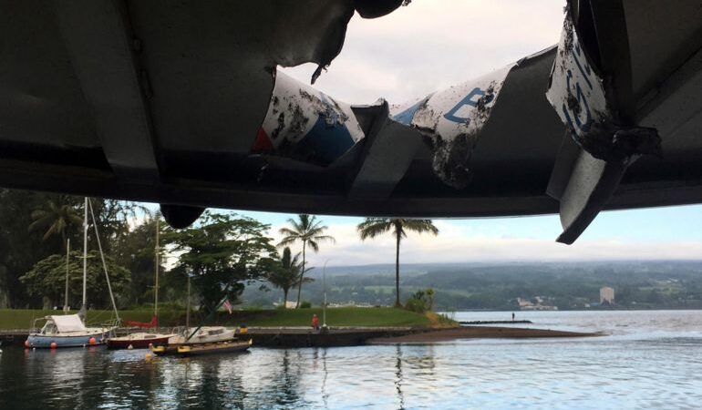 Lava de Volcán Kilauea hiere a 13 turistas en Hawái
