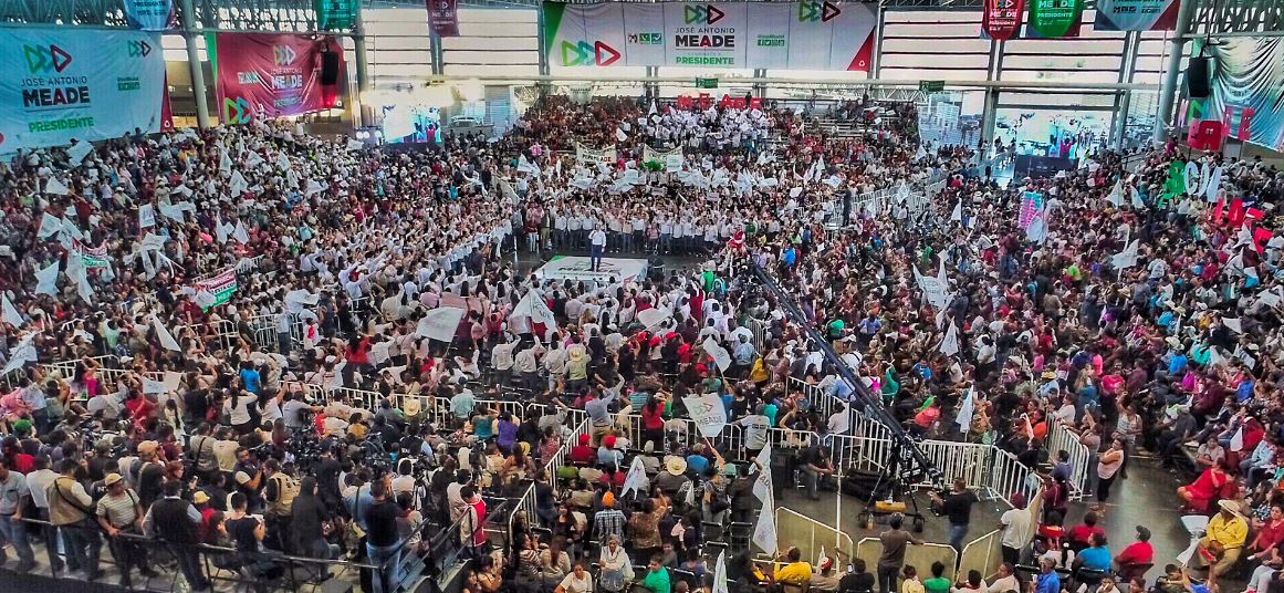 Meade congrega a más de 60 mil simpatizantes durante los eventos del fin de semana