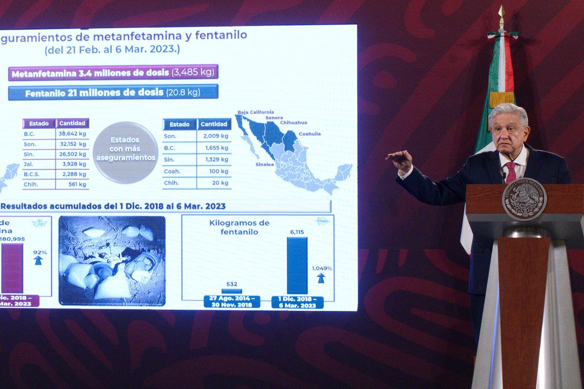 México reafirma que no produce fentanilo y busca colaboración para combatir su tráfico