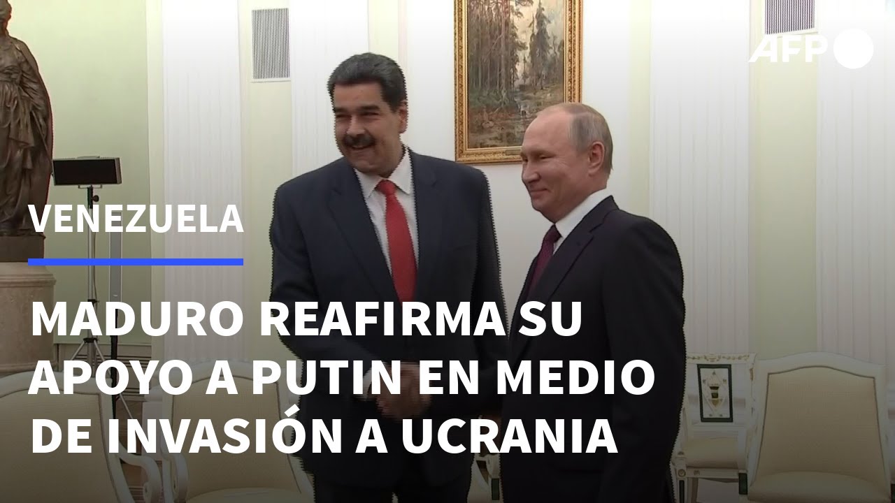 Nicolás Maduro felicitó a Vladimir Putin por la realización del Mundial