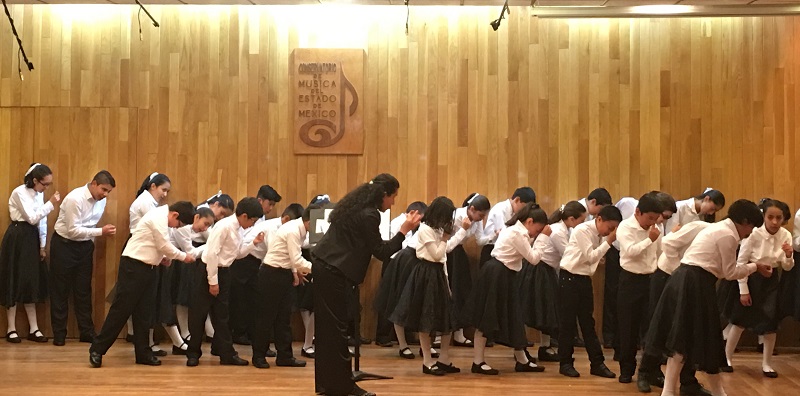 OFRECEN CONCIERTO GRATUITO NIÑOS CANTORES DEL CONSERVATORIO DE MÚSICA ESTATAL