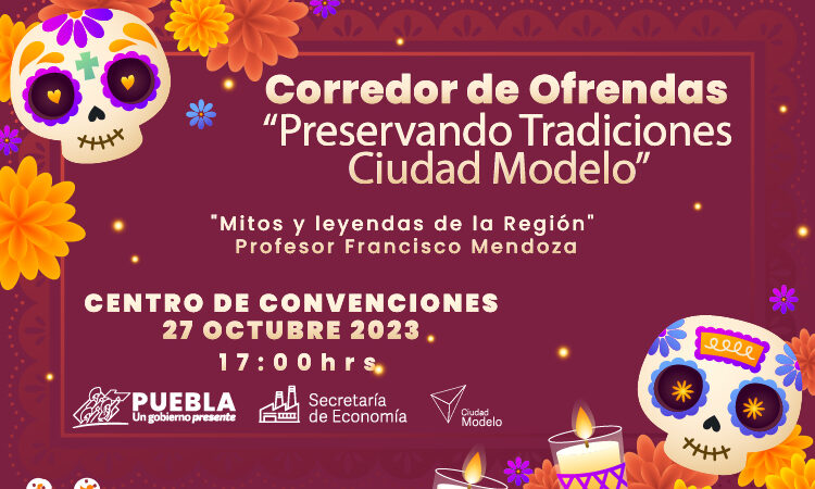 Para preservar tradiciones, Ciudad Modelo instalará corredor de ofrendas