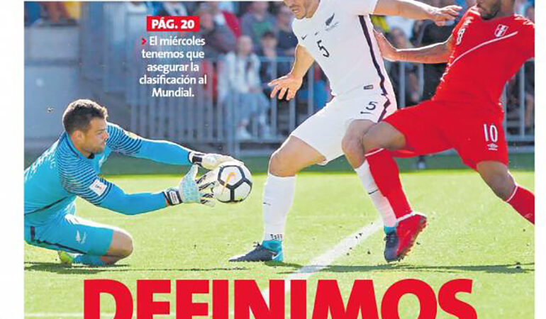 Perú 21, Perú, 11 de noviembre de 2017